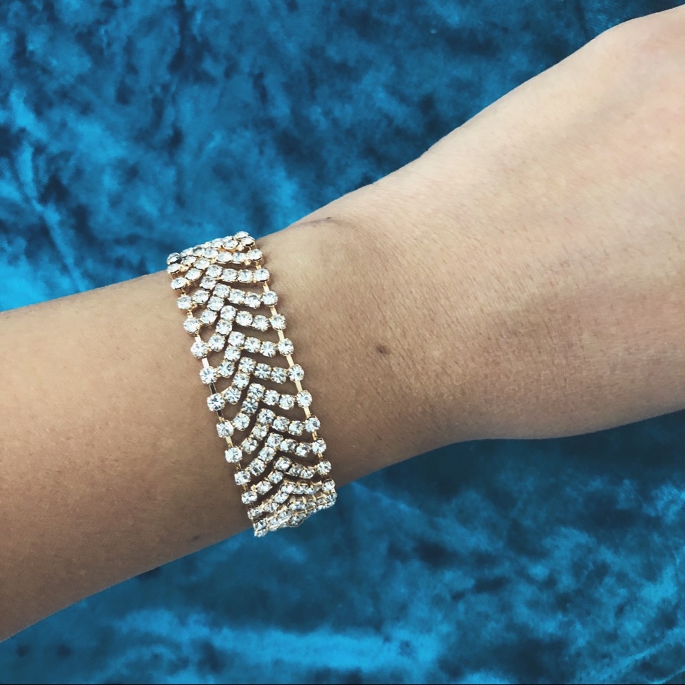 Beautiful Diamond Bridal Bracelet